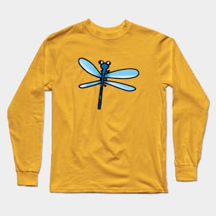 blue dragonfly Long Sleeve T-Shirt